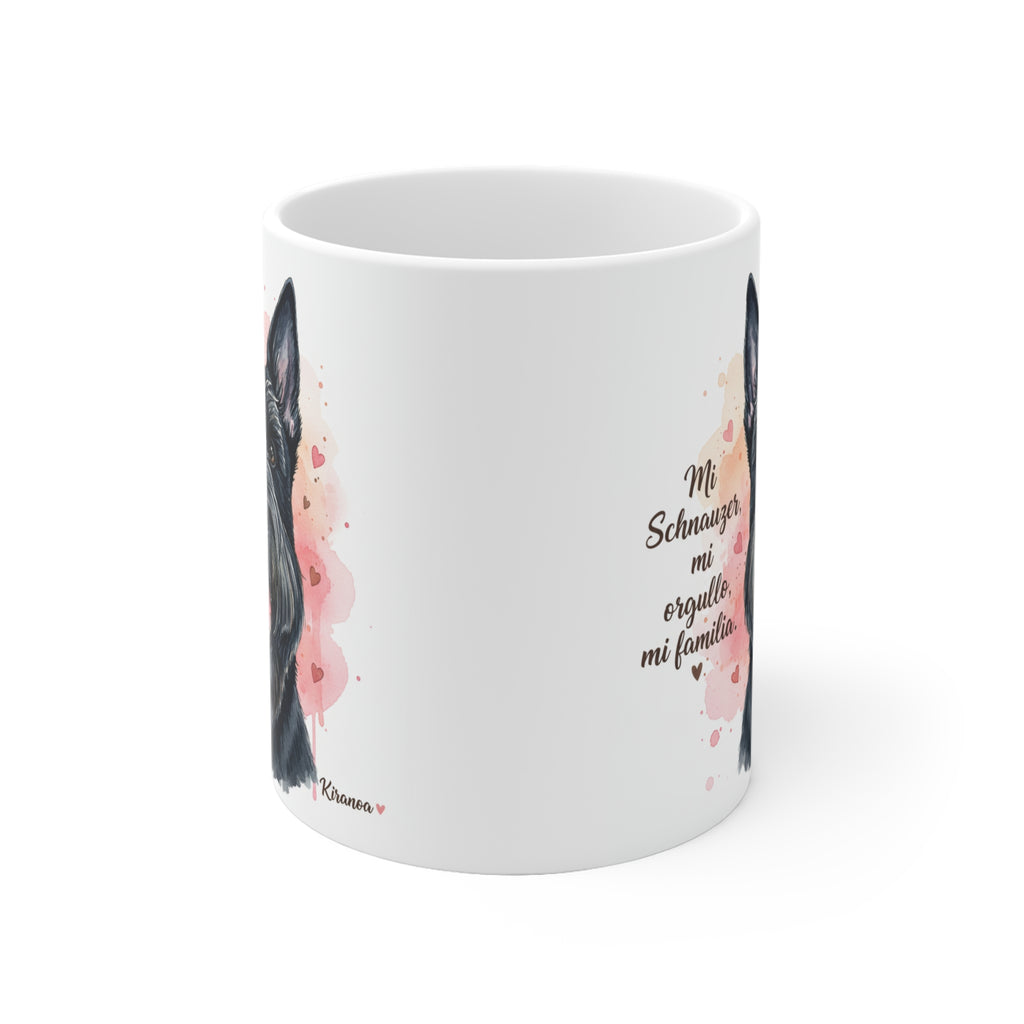Taza Schnauzer Gigante | Mi Schnauzer mi orgullo mi familia