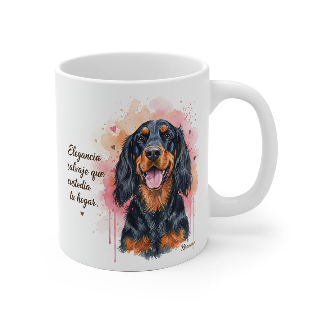 Taza Setter Gordon  | Elegancia salvaje que custodia tu hogar
