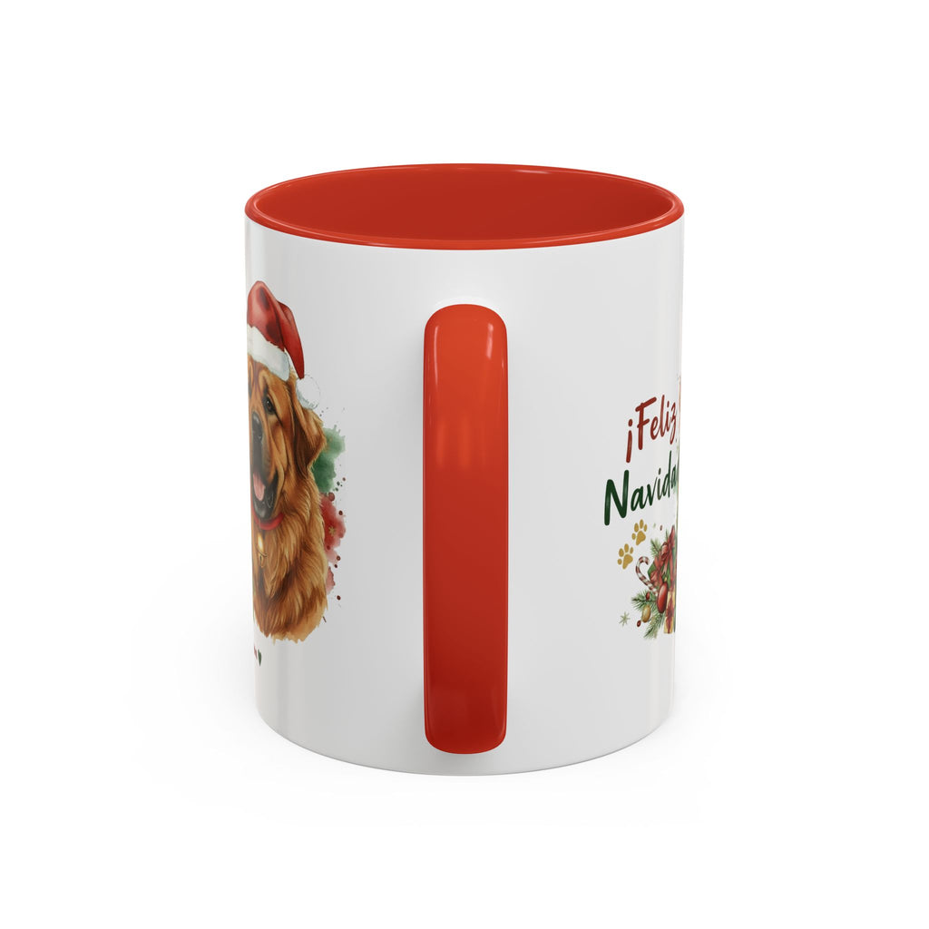 Taza Navideña Mastín Tibetano | ¡Feliz Navidad!
