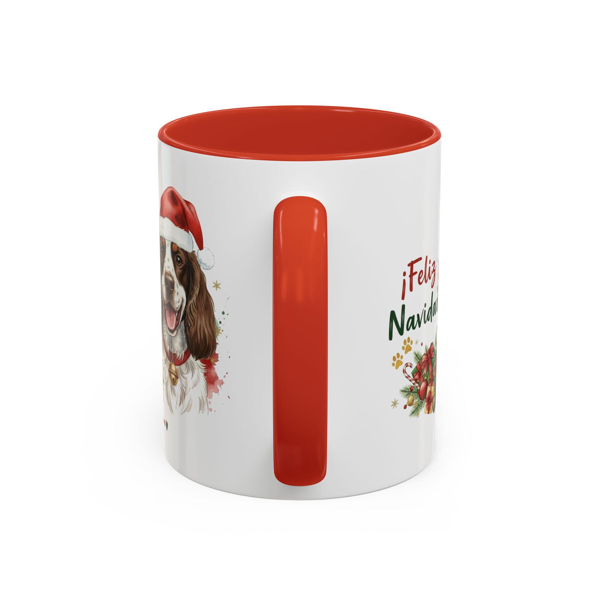 Taza Navideña Springer Spaniel Inglés | ¡Feliz Navidad!